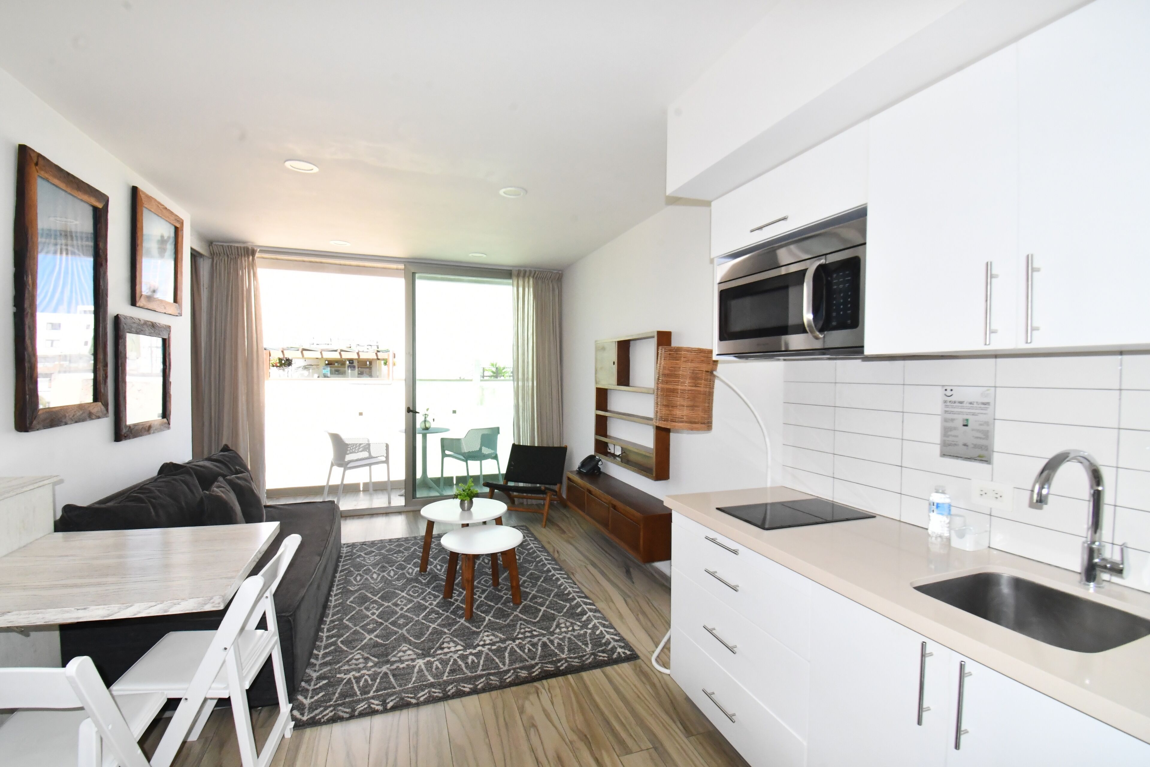 Superior Apartment, Balcony, City View | Living area