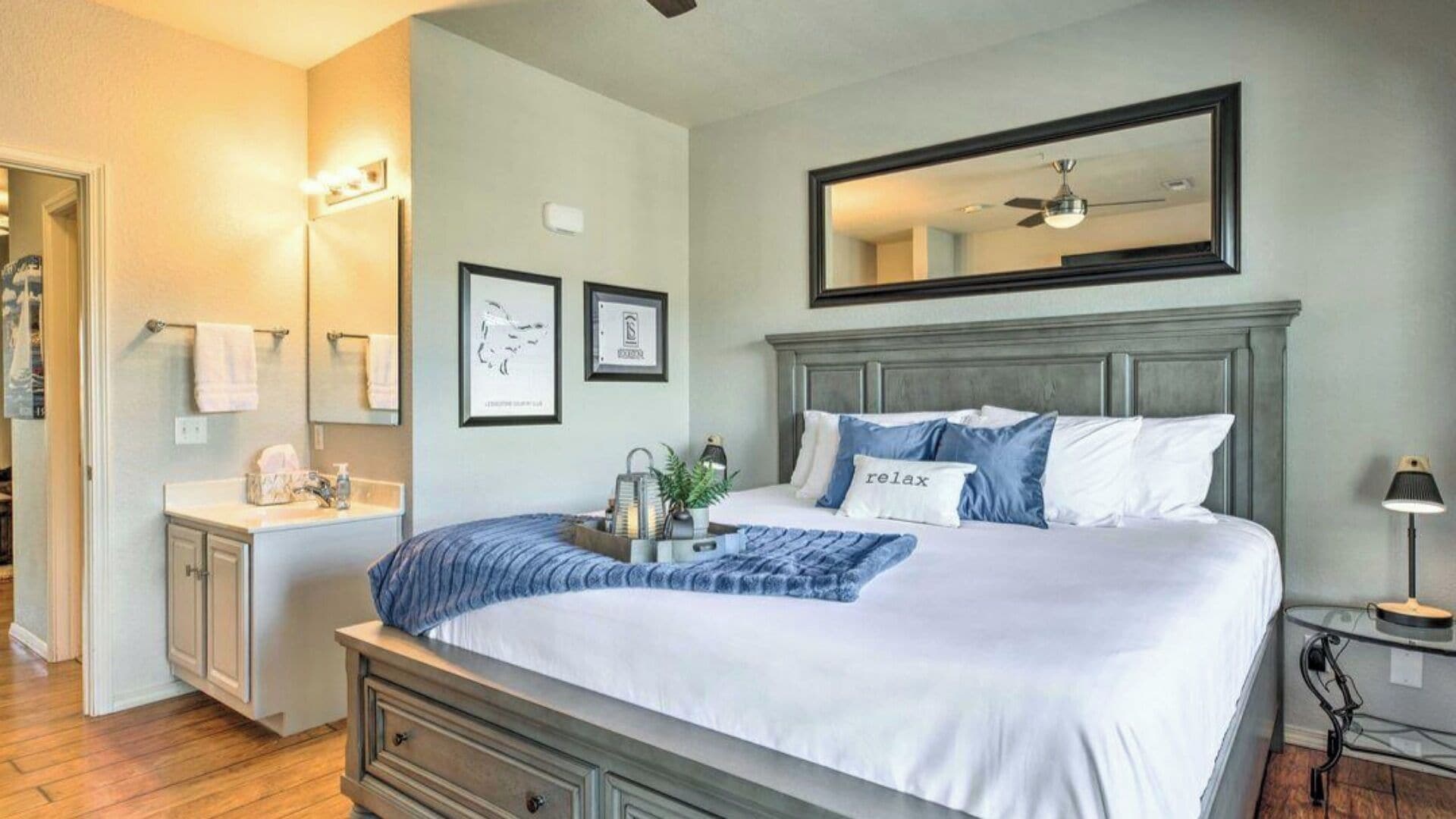 1 bedroom, iron/ironing board, Internet, bed sheets