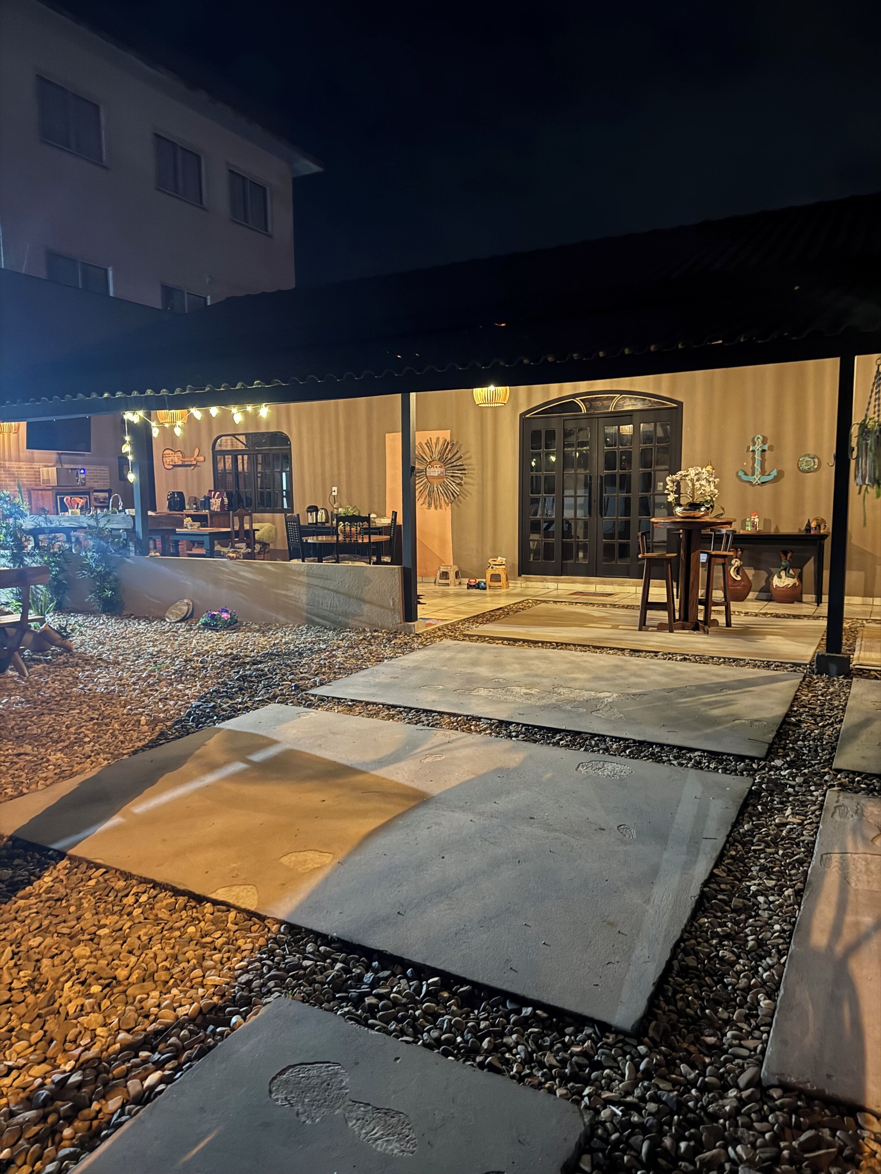 Fachada da propriedade