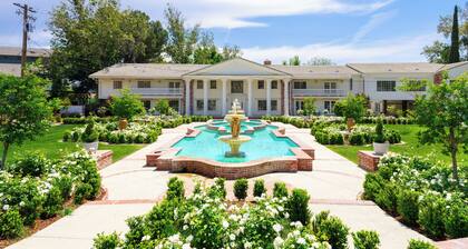 The Grand Estate nestled along the serene banks of the Kern River