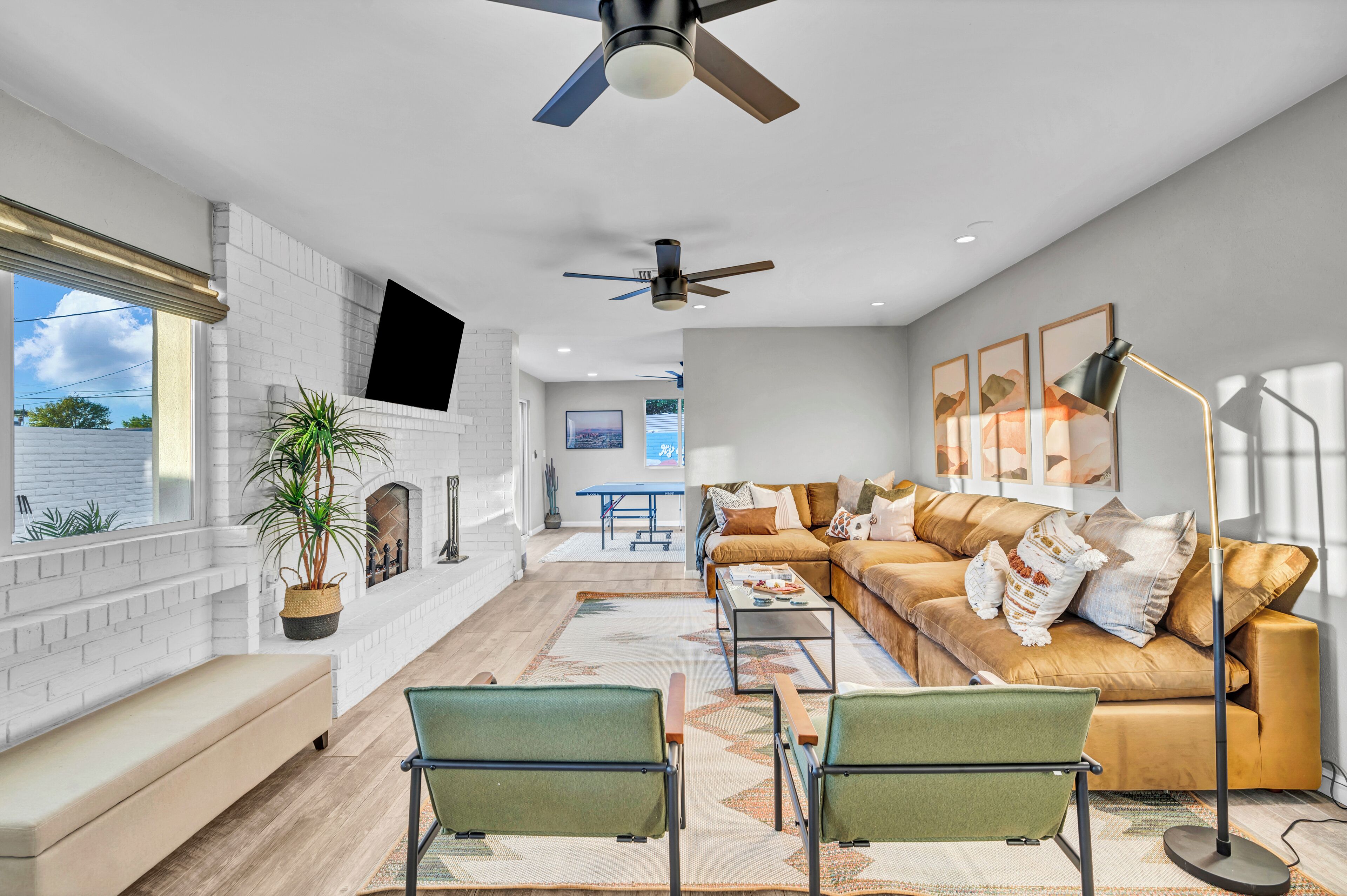 Casa, várias camas, acesso à piscina, vista para o jardim (Beatrice Mini-Resort Scottsdale) | Área de estar