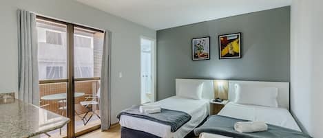 Basic-Apartment | 1 Schlafzimmer, kostenloses WLAN