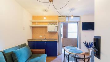 Apartamento básico | Área de estar