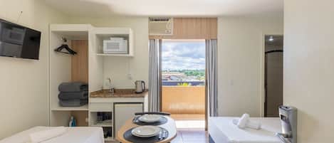 Apartemen Basic | 1 kamar tidur dan Wi-Fi gratis
