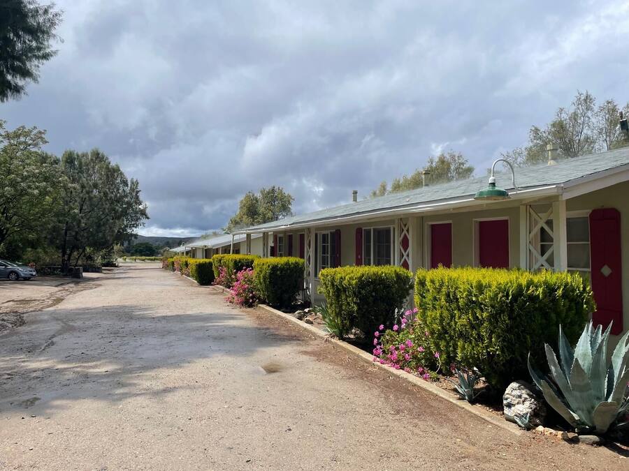 Fachada de la propiedad