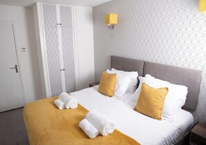 2 soverom, strykejern/-brett, wi-fi (inkludert) og sengetøy