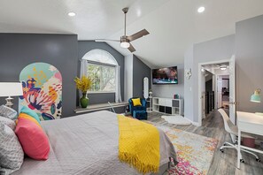 4 habitaciones, tabla de planchar con plancha y wifi gratis 