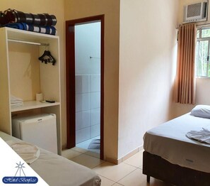 Habitación triple, varias camas | Wifi gratis 