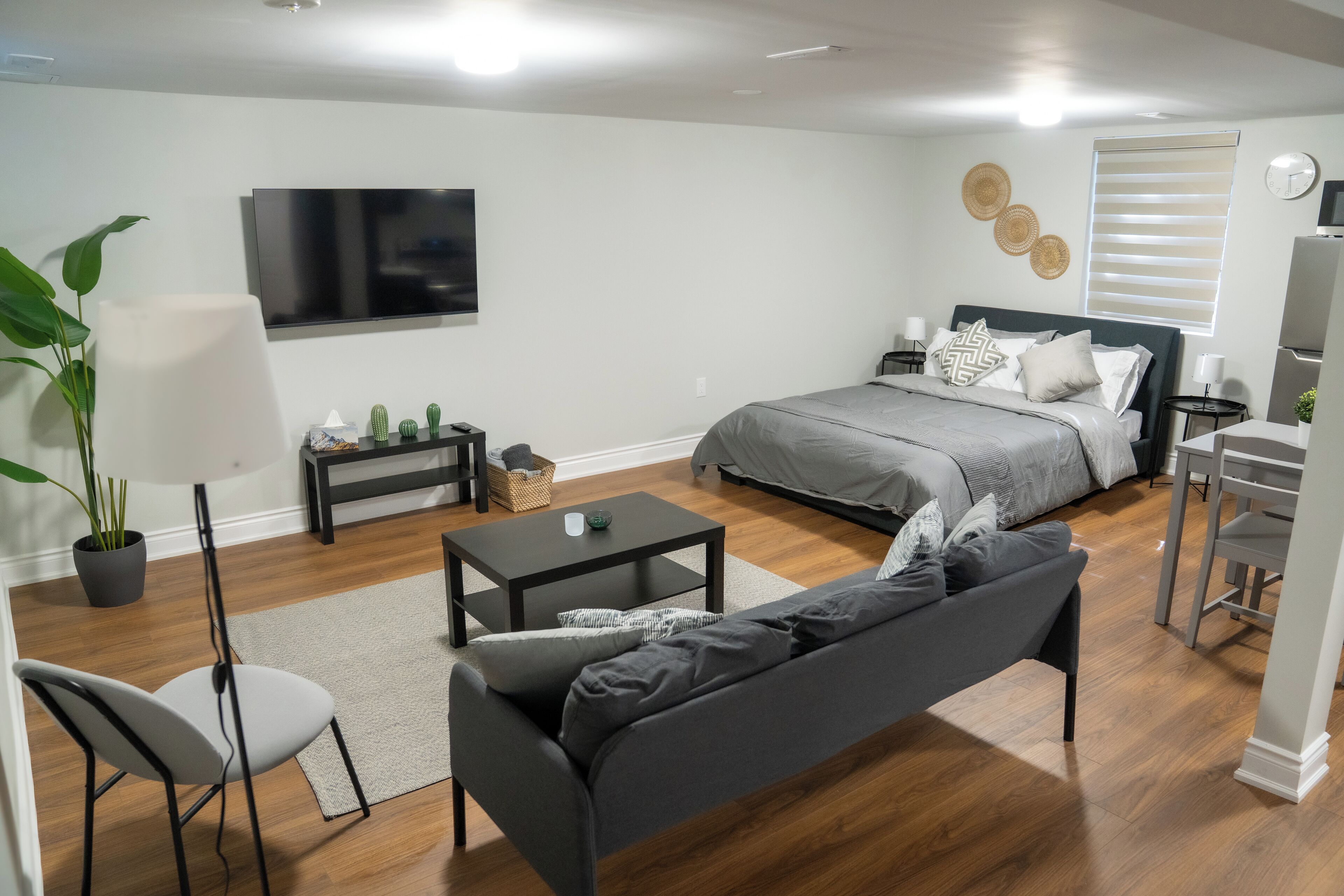 1 sovrum, internet och sängkläder