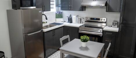 Microwave, oven, stovetop