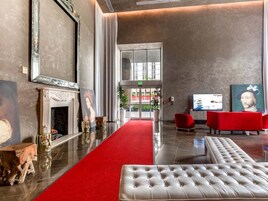 Sala de estar en el lobby