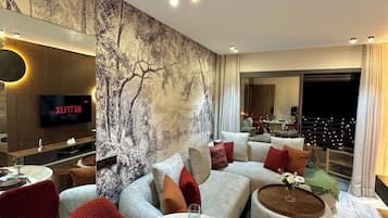 Penthouse Deluxe | Vardagsrum