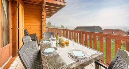 Chalet Panorama - Logement cosy avec vue 180° sur le lac