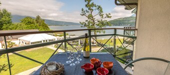 Roseaux du lac 207 - Duplex avec balcon et superbe vue sur le lac