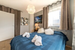 4 habitaciones, tabla de planchar con plancha y wifi gratis 