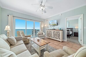 Smart TV, foosball, books