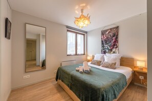 2 Schlafzimmer, Bügeleisen/Bügelbrett, kostenloses WLAN, Bettwäsche
