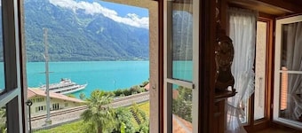 Luxury Swiss Chalet | Lakeview • BBQ • AC • SPA • Interlaken