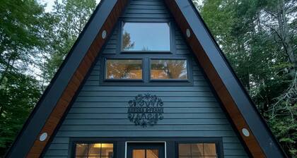 "Newly Built" A-Frame nestled in the woods