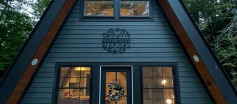 "Newly Built" A-Frame nestled in the woods