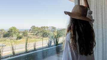 Comfort Apartment, Balcony, Sea View | Terrace/patio