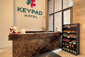 Unclassified image, 3 of 18, button - Keypad Hotel - Nhân Hòa (Hanoi)