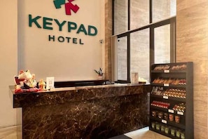 Unclassified image, 2 of 18, button - Keypad Hotel - Nhân Hòa (Hanoi)