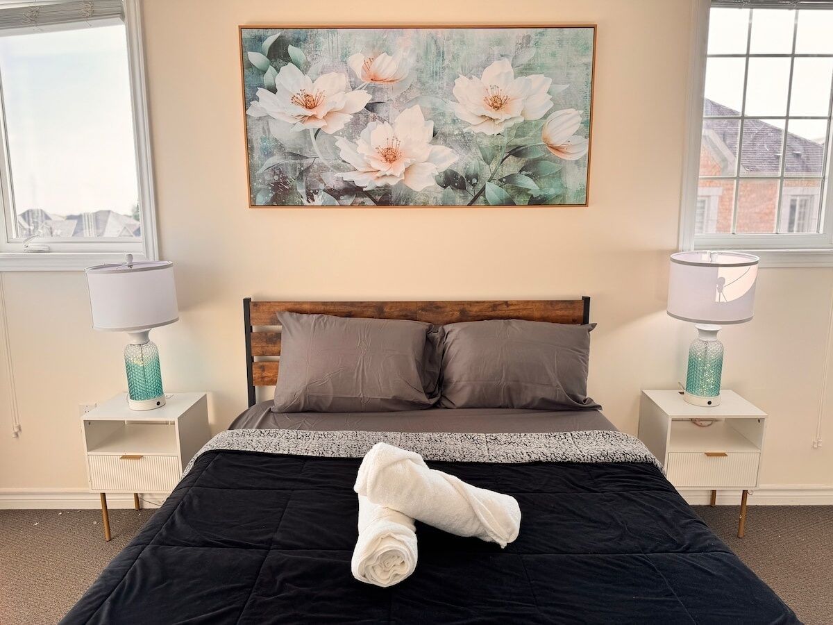 3 bedrooms, iron/ironing board, internet