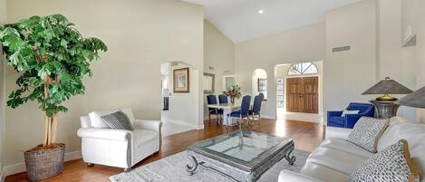 Área de sala de estar