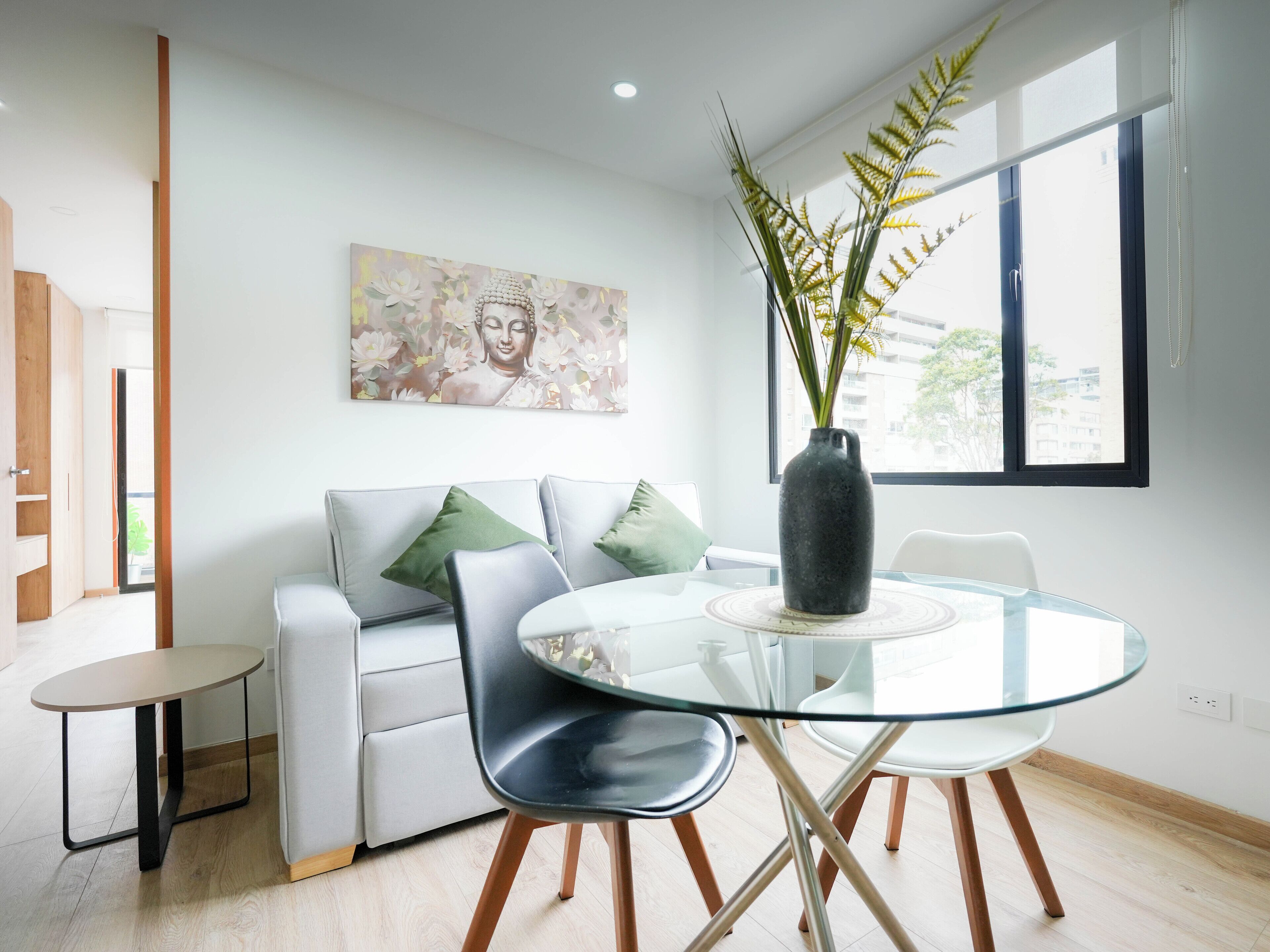 Estudio junior | Área de sala de estar