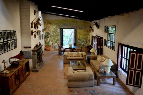 Historic country estate near the Monarch butterflies