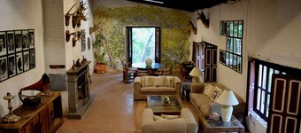 Historic country estate near the Monarch butterflies