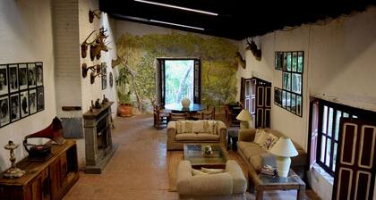 Historic country estate near the Monarch butterflies