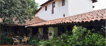 Historic country estate near the Monarch butterflies