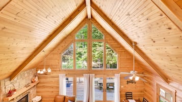 TV, fireplace, DVD player