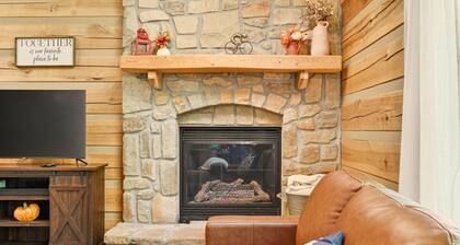 Log Cabin Luxury Near IU & Lake Monroe