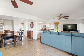 Condo, 3 Bedrooms, Ocean View | Living area - Kaanapali Plantation By Chase N Rainbows (Lahaina)