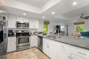 Condo, 3 Bedrooms, Ocean View | Private kitchen - Kaanapali Plantation By Chase N Rainbows (Lahaina)