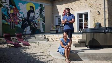 Enceinte de l’hébergement