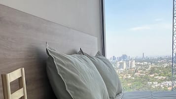 2 bedrooms, iron/ironing board, internet, bed sheets