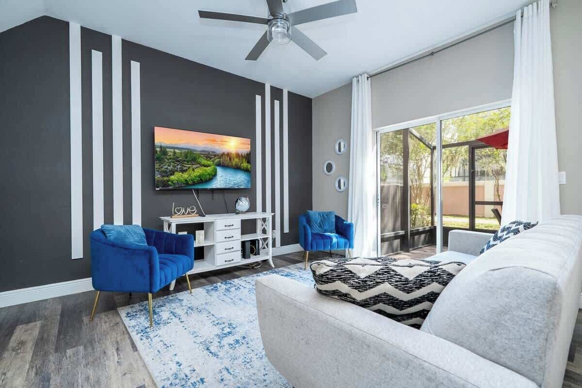TV, video games, offices