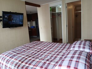 1 chambre, fer et planche à repasser, Wi-Fi, draps fournis