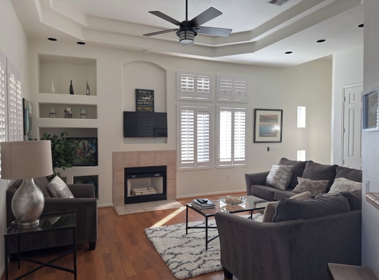 Área de sala de estar