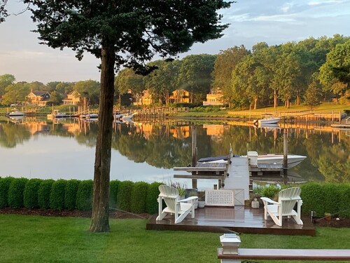 Waterfront tranquility near Sag Harbor Village
