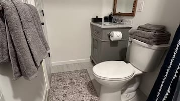 Shower, hair dryer