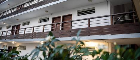 Framhlið gististaðar