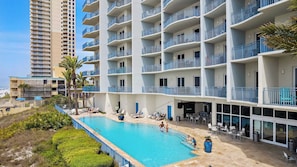 Interior - 2 Beachfront Condos BBQ Balconies, Resort Pool, Hot Tub + Direct Beach Access (Panama City Beach)