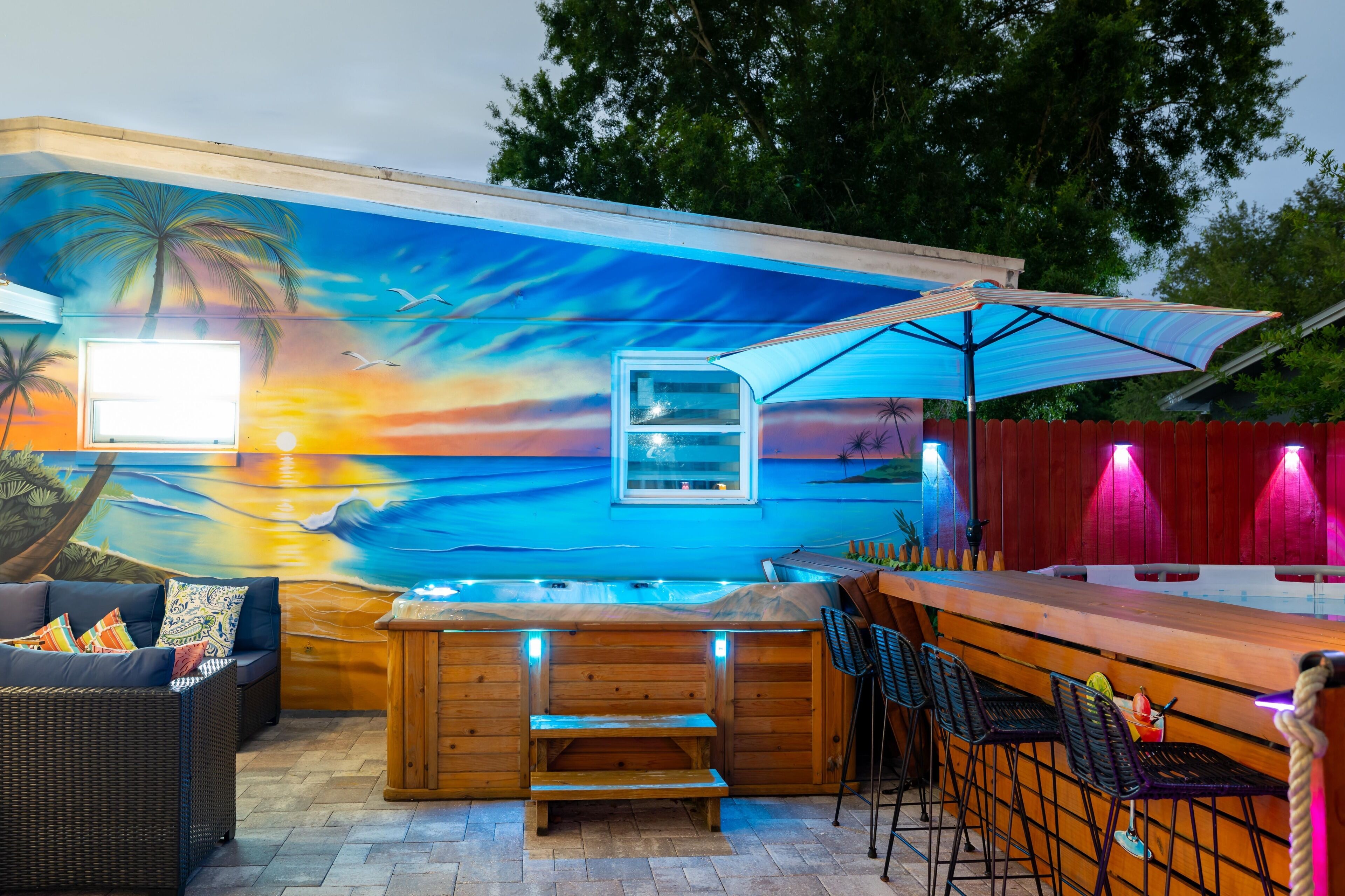 Outdoor pool