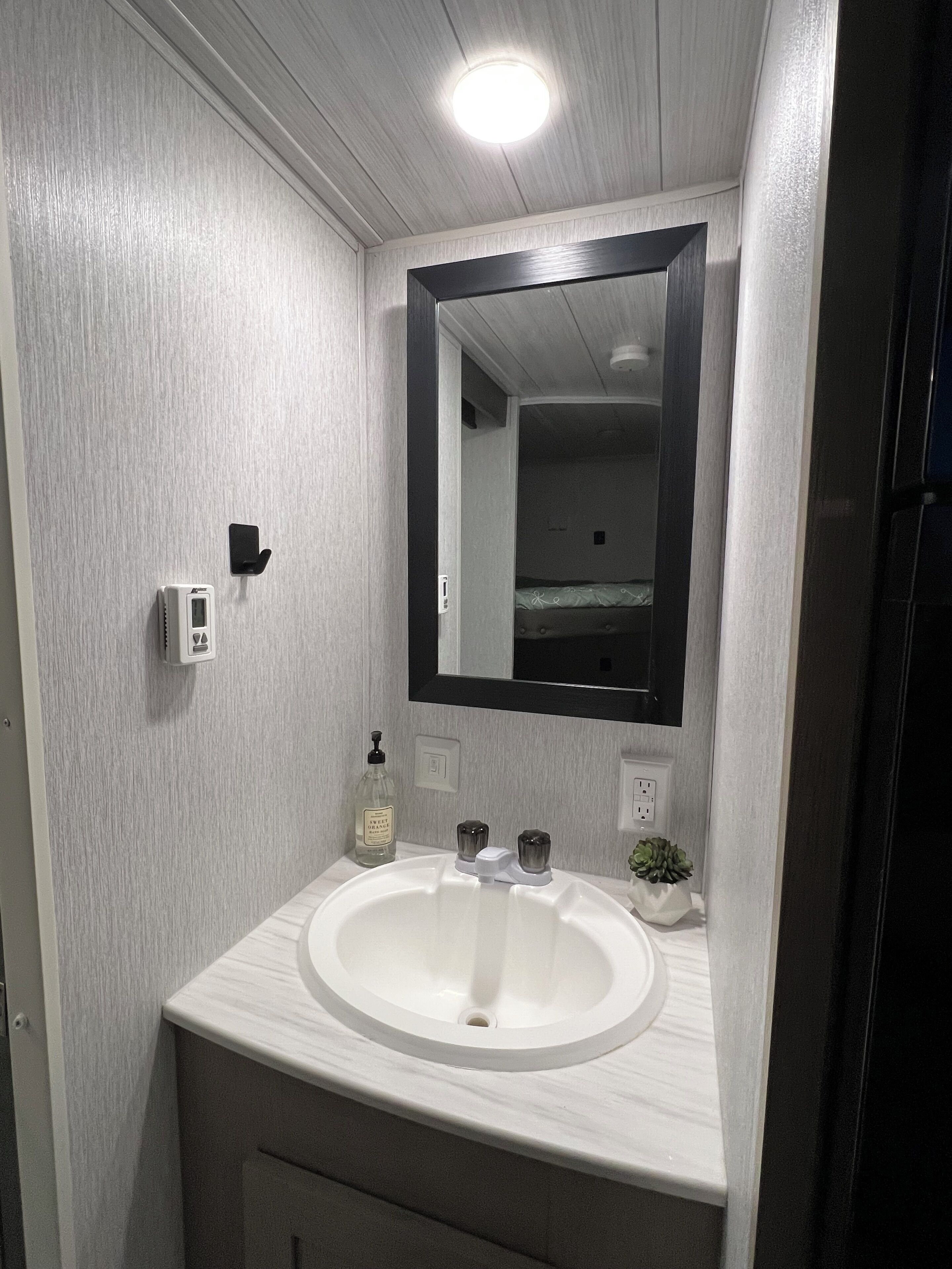 Towels, soap, toilet paper