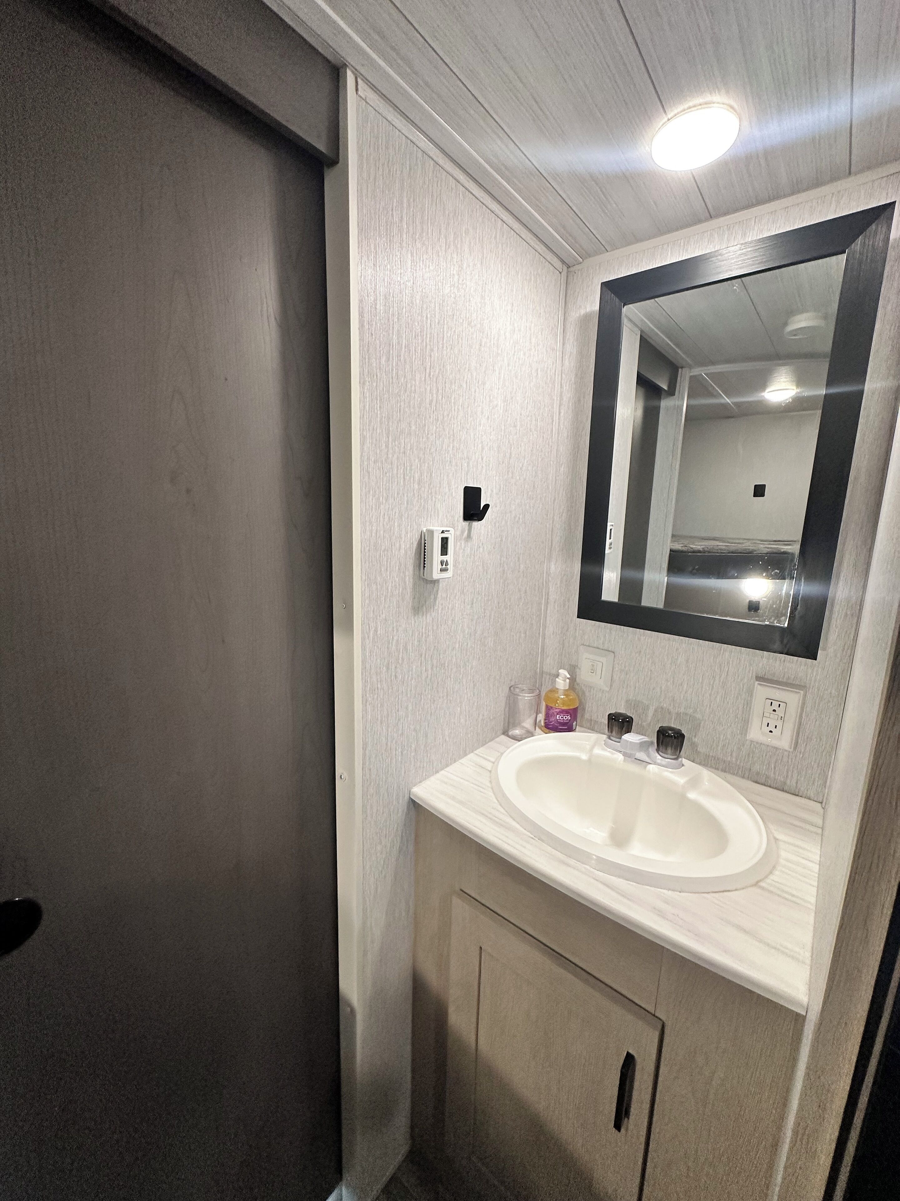 Towels, soap, toilet paper